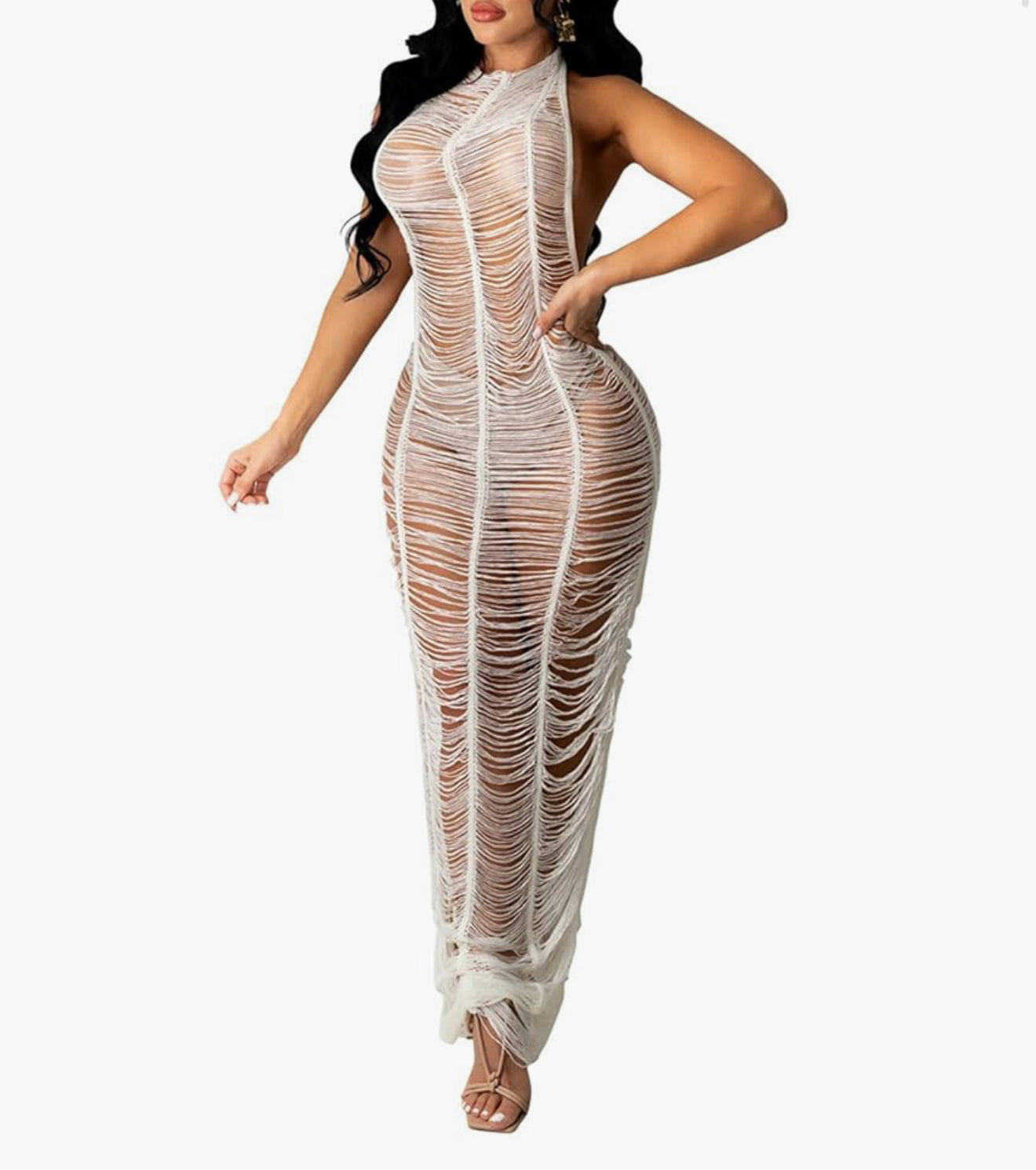 Sexy Crochet
Swimsuit Cover Up