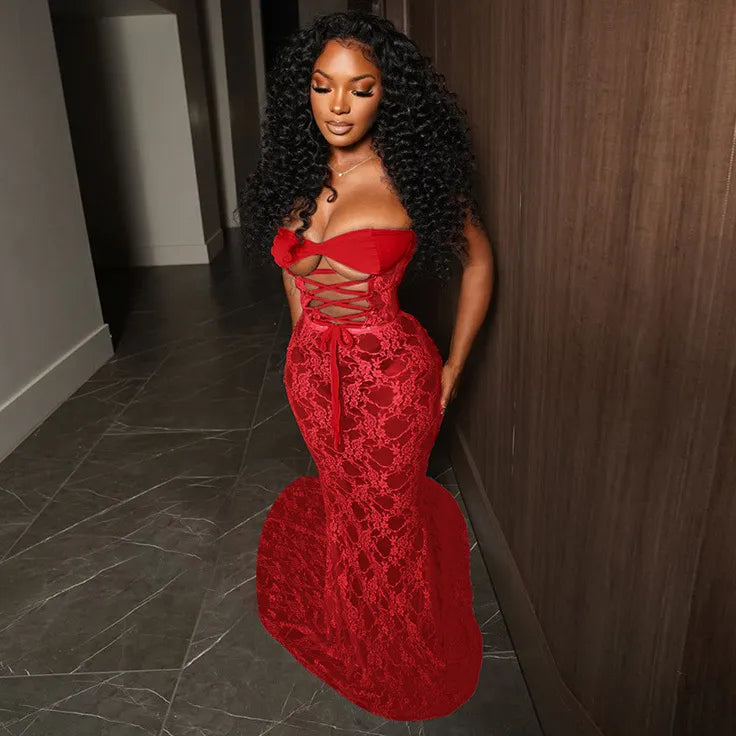 Scarlet Siren Gown