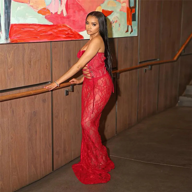 Scarlet Siren Gown