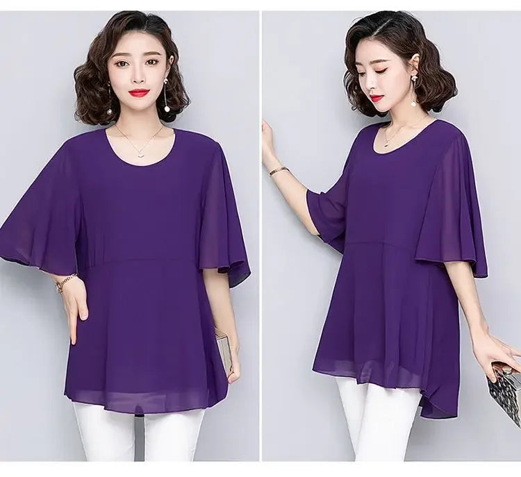 Chiffon loose top