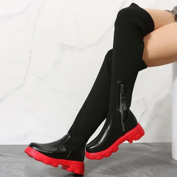 Ultra Stretch Sock Boots
