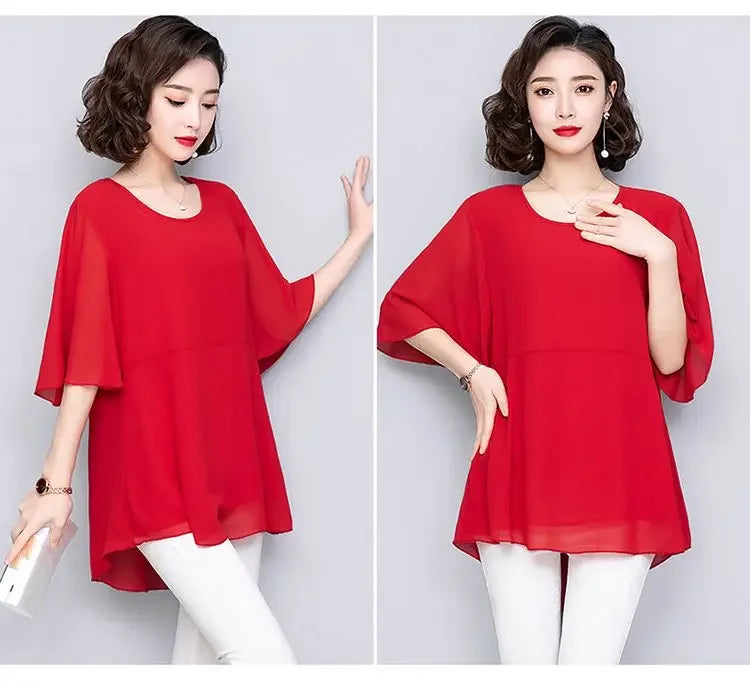 Chiffon loose top