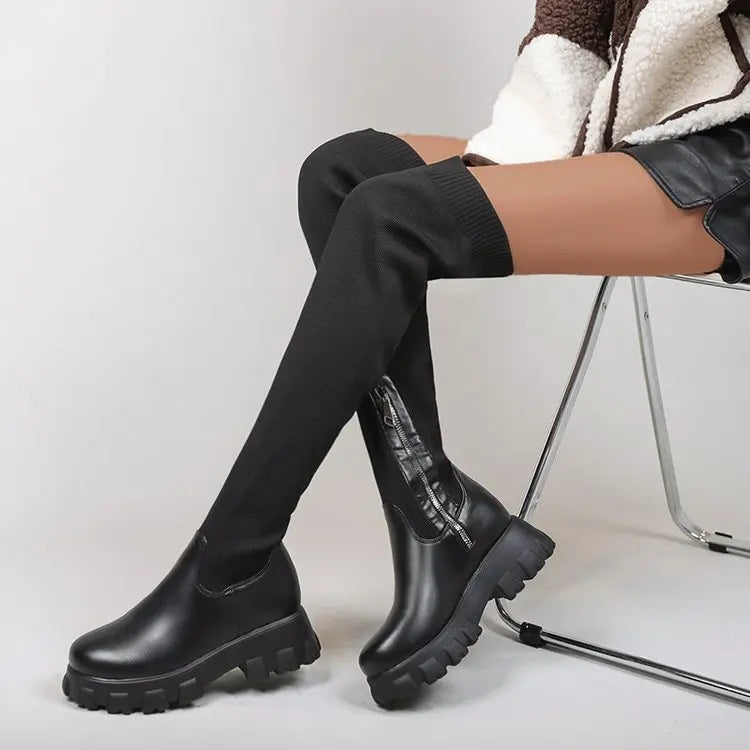 Ultra Stretch Sock Boots