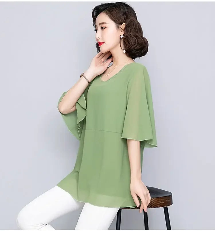 Chiffon loose top