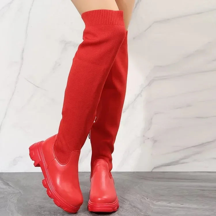 Ultra Stretch Sock Boots