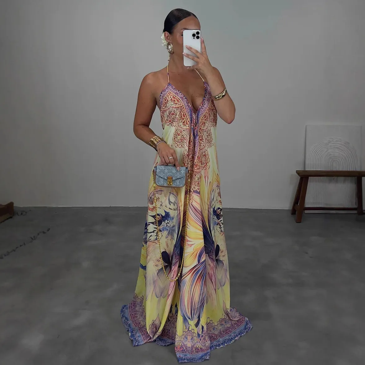 Lavender Mirage Maxi Dress