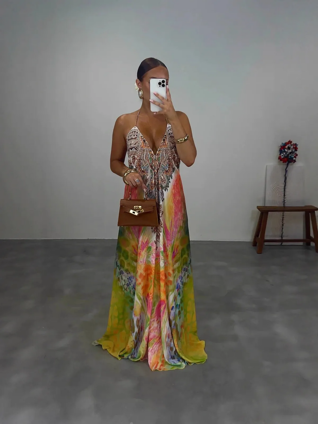 Lavender Mirage Maxi Dress